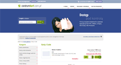 Desktop Screenshot of icode.centrumkart.com.pl