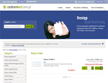 Tablet Screenshot of icode.centrumkart.com.pl