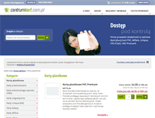 Tablet Screenshot of karty-pvc.centrumkart.com.pl